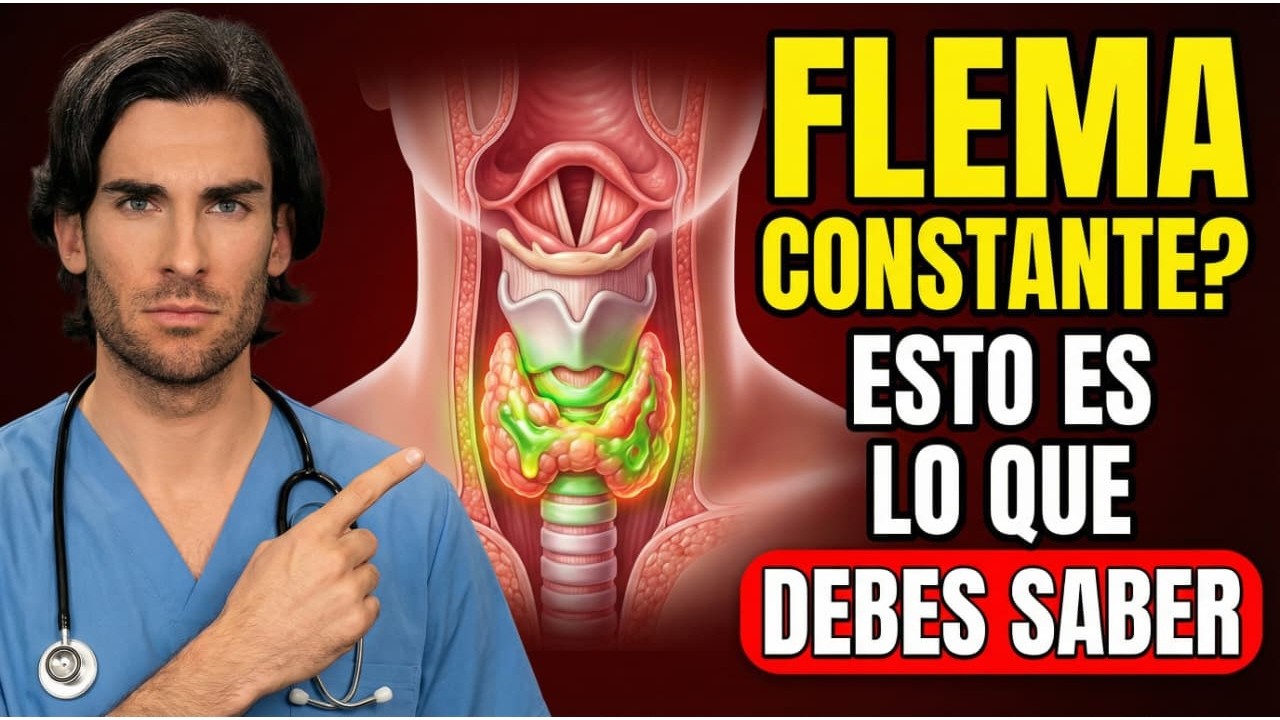FLEMA en la GARGANTA que NO Se Va | 5 CAUSAS Ocultas y Cómo ELIMINARLA Naturalmente