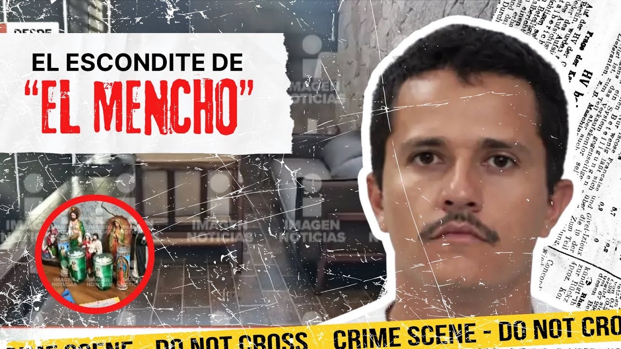 Así luce el ESCONDITE donde EL MENCHO pasó sus últimas horas | Crystal Mendivil