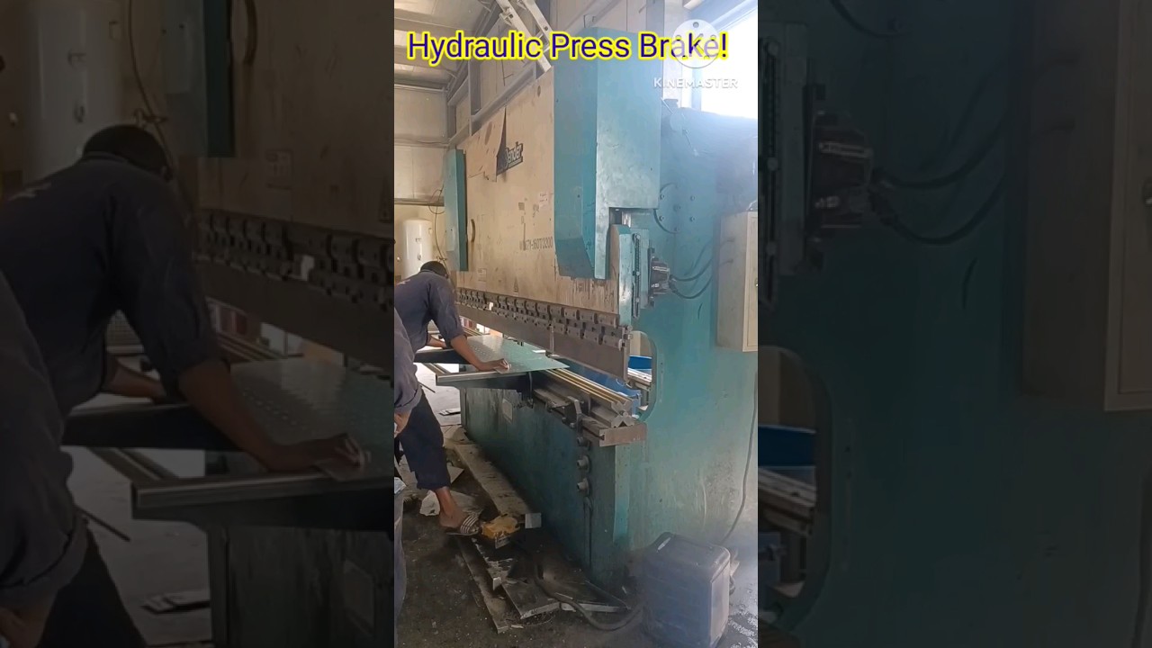 Hydraulic Press Brake! Sheet Bending Machine!