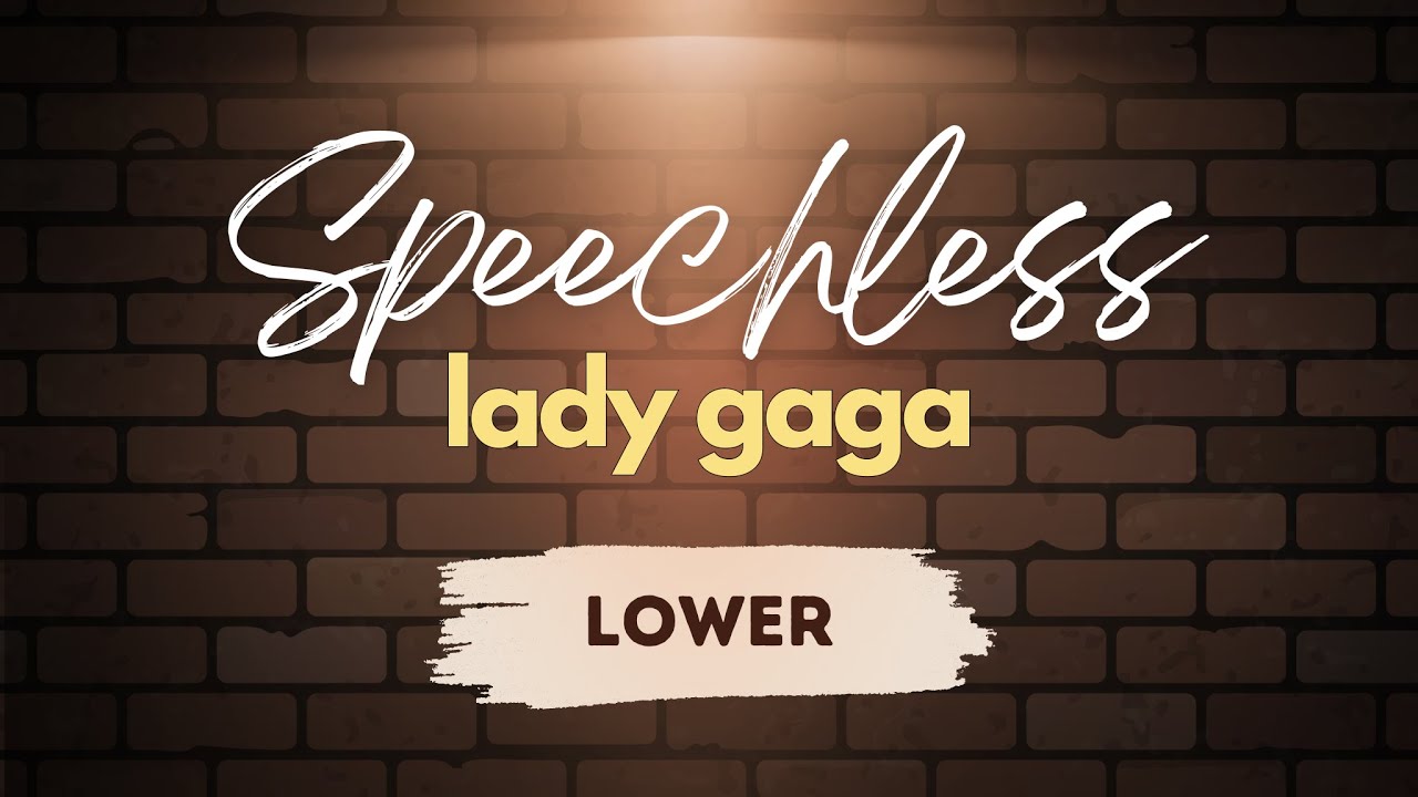 SPEECHLESS - Acoustic Instrumental (Lower Key)