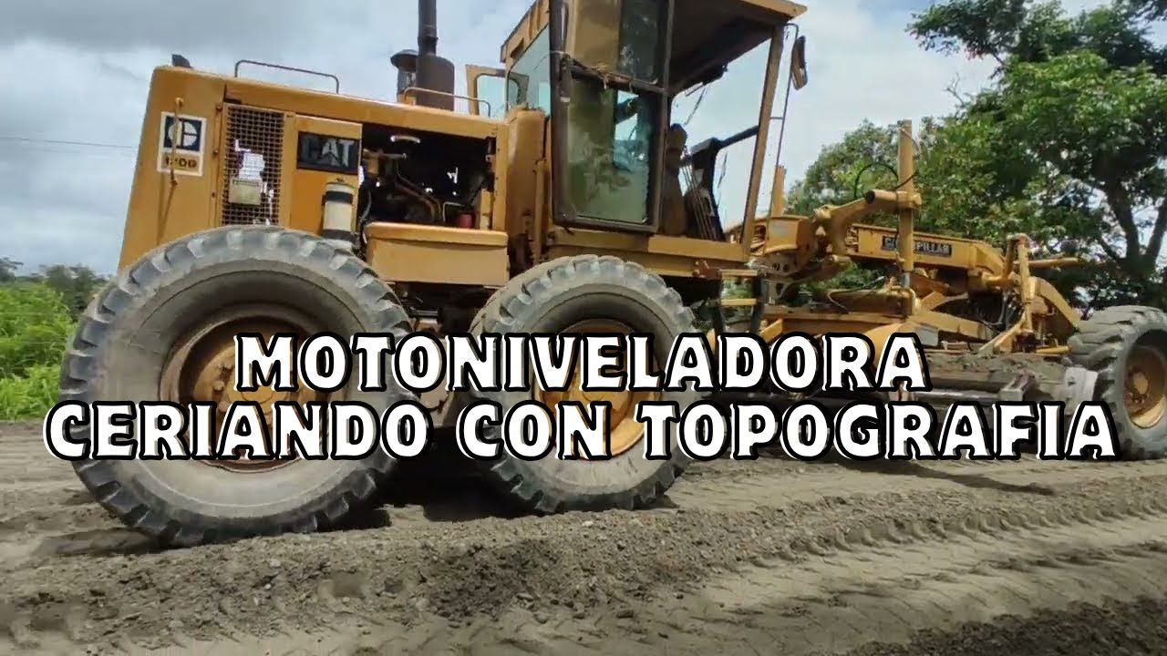 motoniveladora cereo de base 👷 / motoniveladora ceriando base granular
