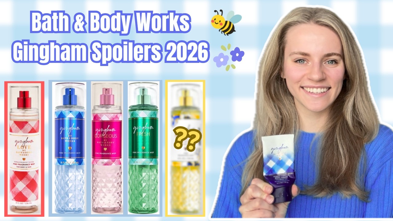 Bath & Body Works Spring SPOILERS Gingham Repackage News, Gingham Fresh is Back!, Gingham 2026???