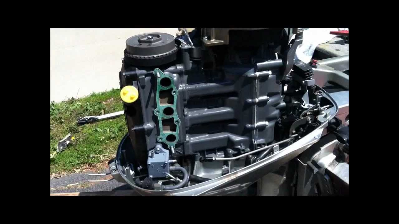 Honda 4 Stroke boat motor carb cleaning class