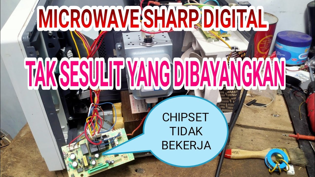 MICROWAVE SHARP MATI TOTAL #digital