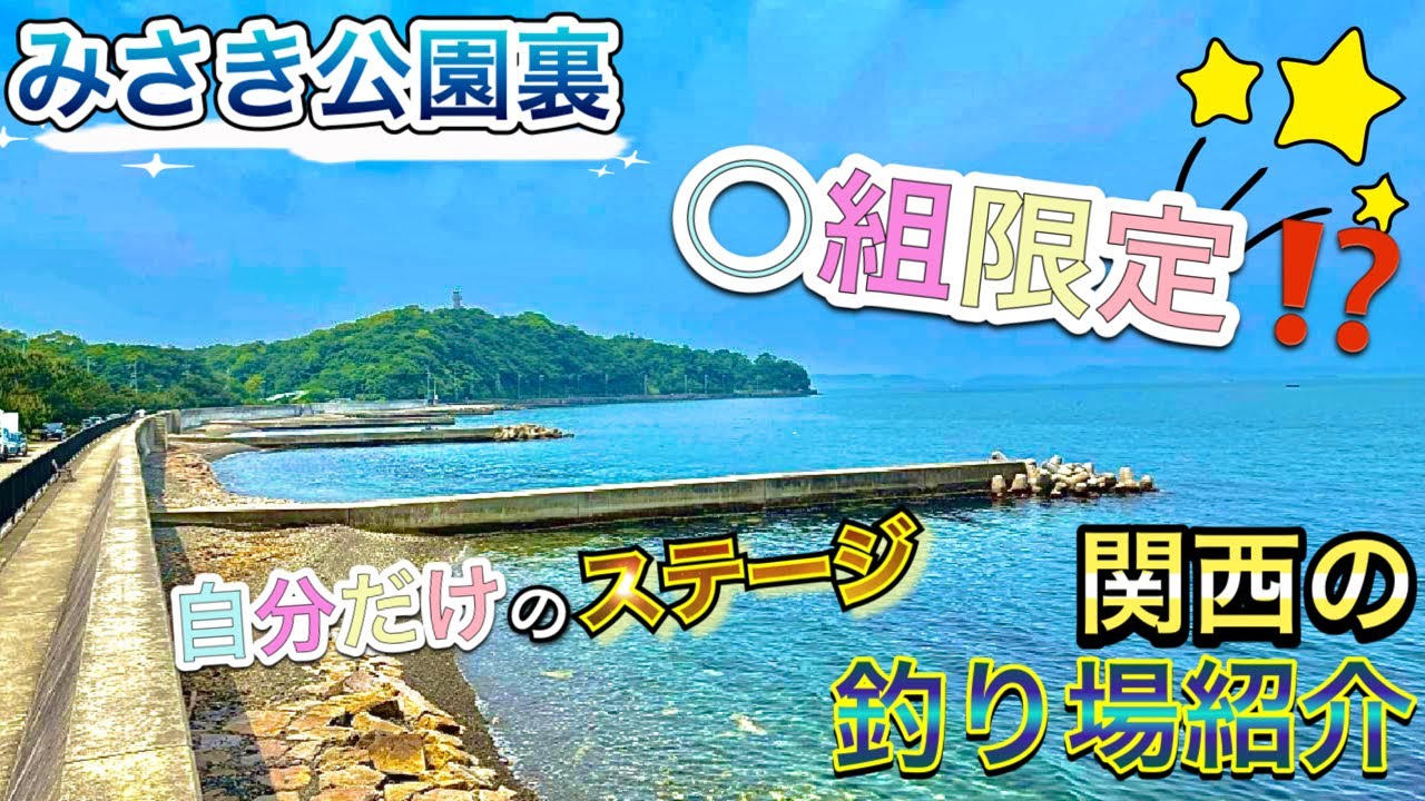 【みさき公園裏】アオリイカが釣れる激アツ穴場スポット！〜関西のおすすめ釣り場紹介〜