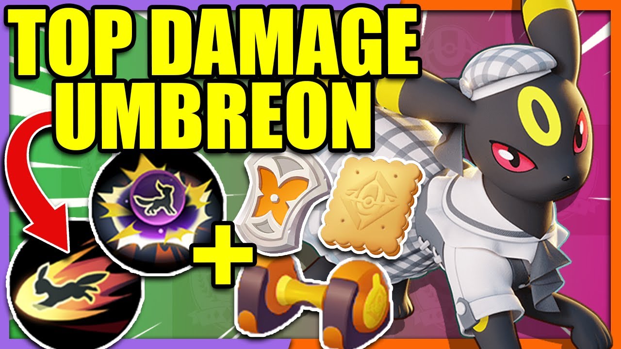 Everyone playing MEAN LOOK while FOUL PLAY UMBREON just CARRIES | Pokemon Unite