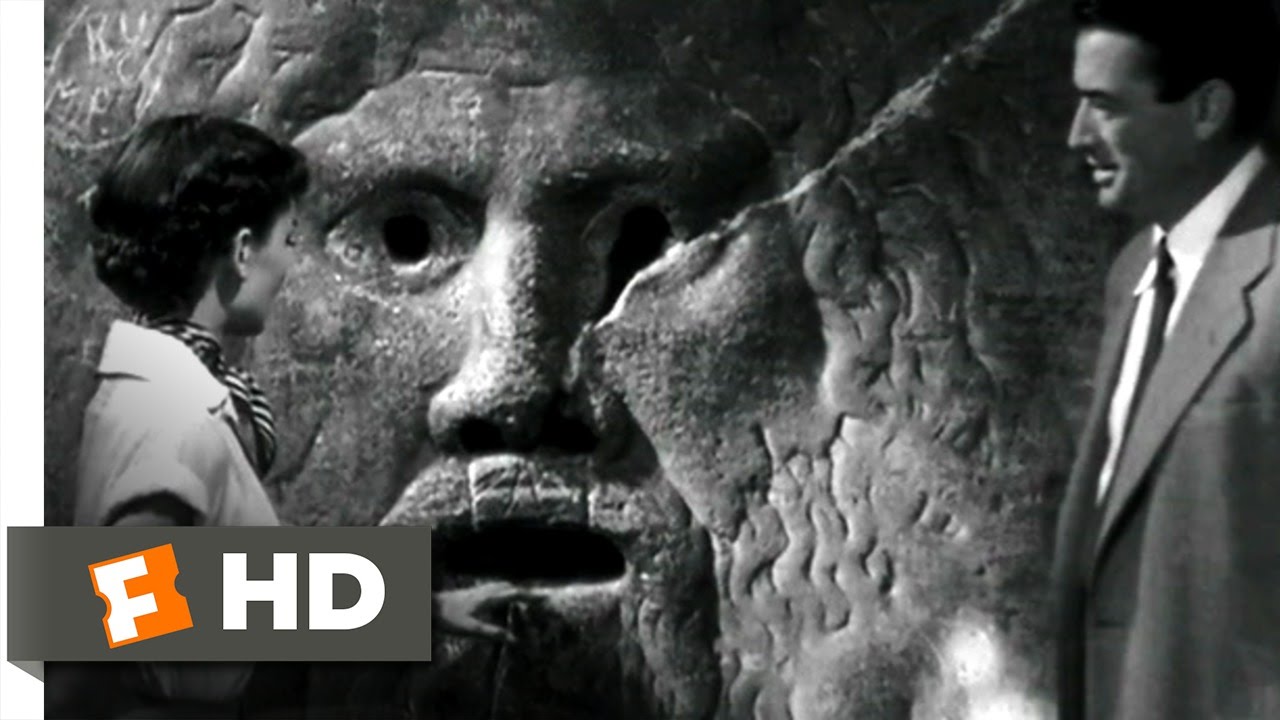 Roman Holiday (2/10) Movie CLIP - The Mouth of Truth (1953) HD