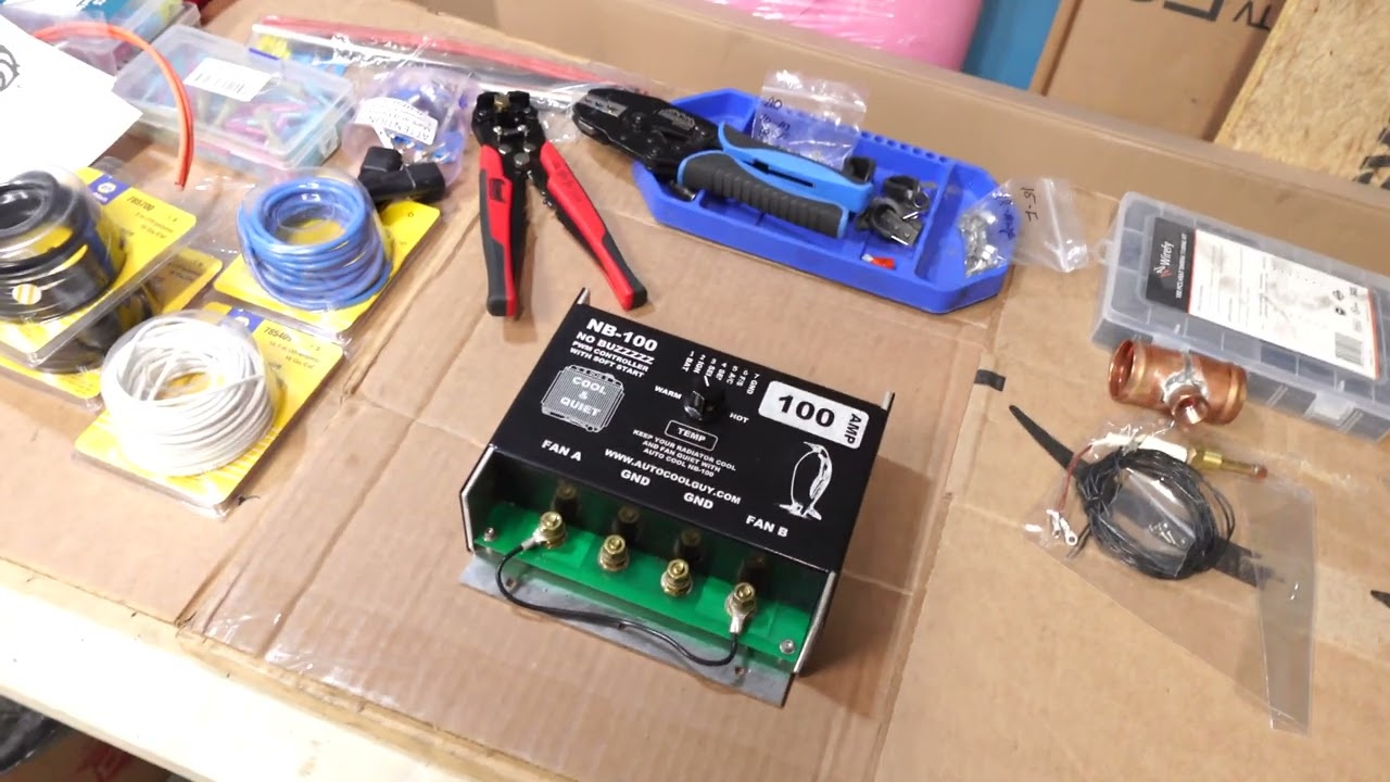 1980 Chevy Caprice -Installing The Fan Controller (Variable Speed), Part 7.