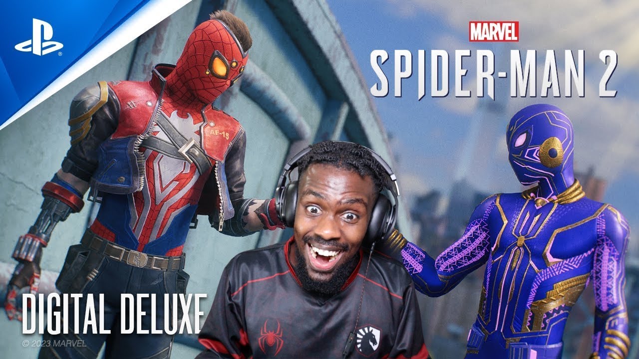 Marvel's Spider-Man 2 - Digital Deluxe Trailer LIVE REACTION!!!
