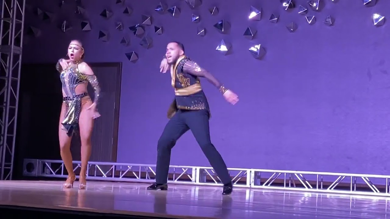 Stephany Moore and Angel Peguero performance at Los Angeles Bravo Festival