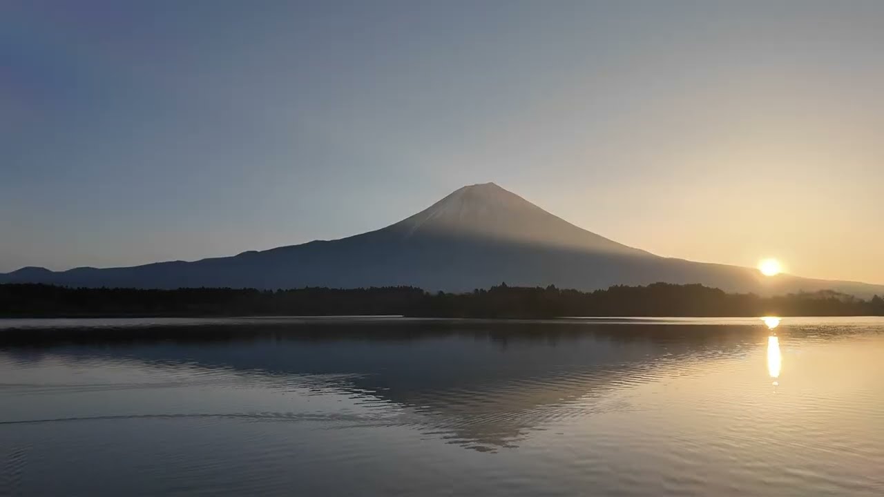 2026年2月 富士山204（日の出/田貫湖から）