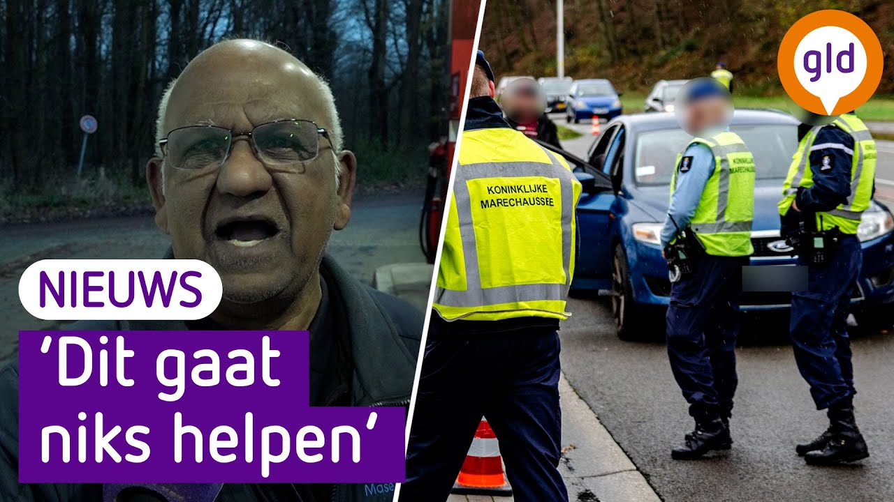 Marechaussee begonnen met grenscontroles: zo ging dat eraan toe