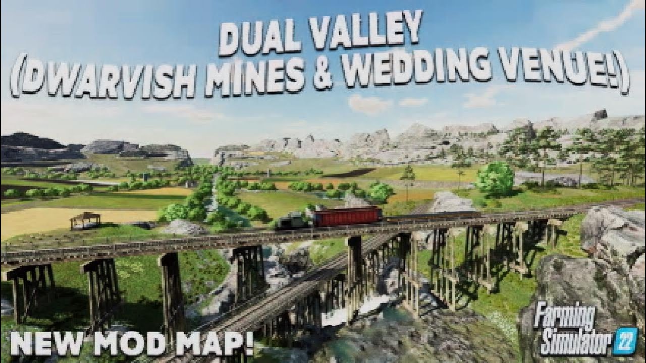 «СВАДЕБНАЯ ДОЛИНА!» НОВАЯ (ГНОМСКАЯ) МОД-КАРТА ДЛЯ Farming Simulator 22!