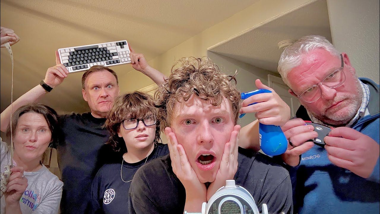 My Family Tries ASMR For The First Time!