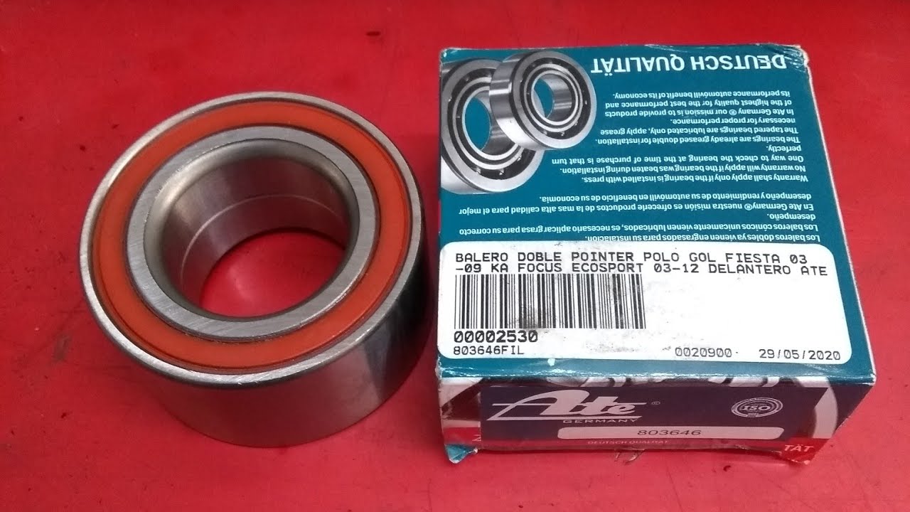 Pointer balero rueda delantera,cubo y cubre polvo 1ra parte