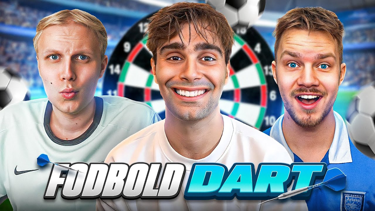 FODBOLD DART MED JK OG KRAUS!