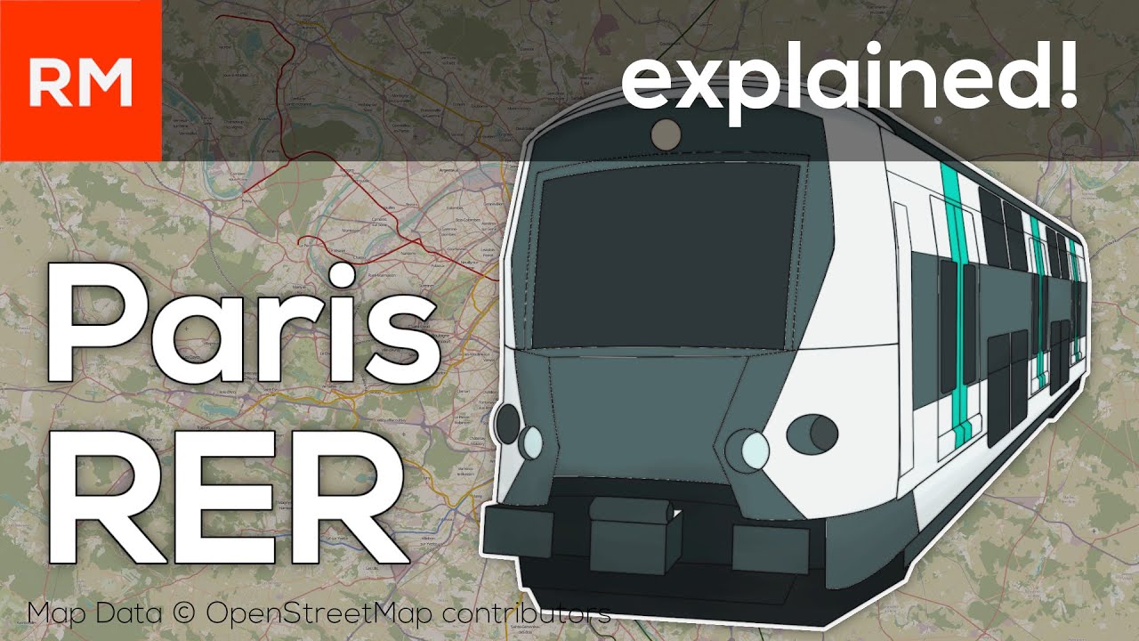 Транспортная система грандиозных масштабов | Paris RER