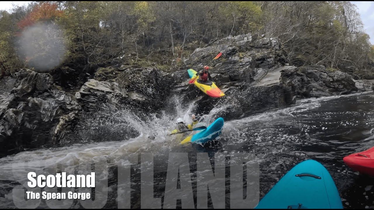 Kayaking Scotland  - Spean Gorge