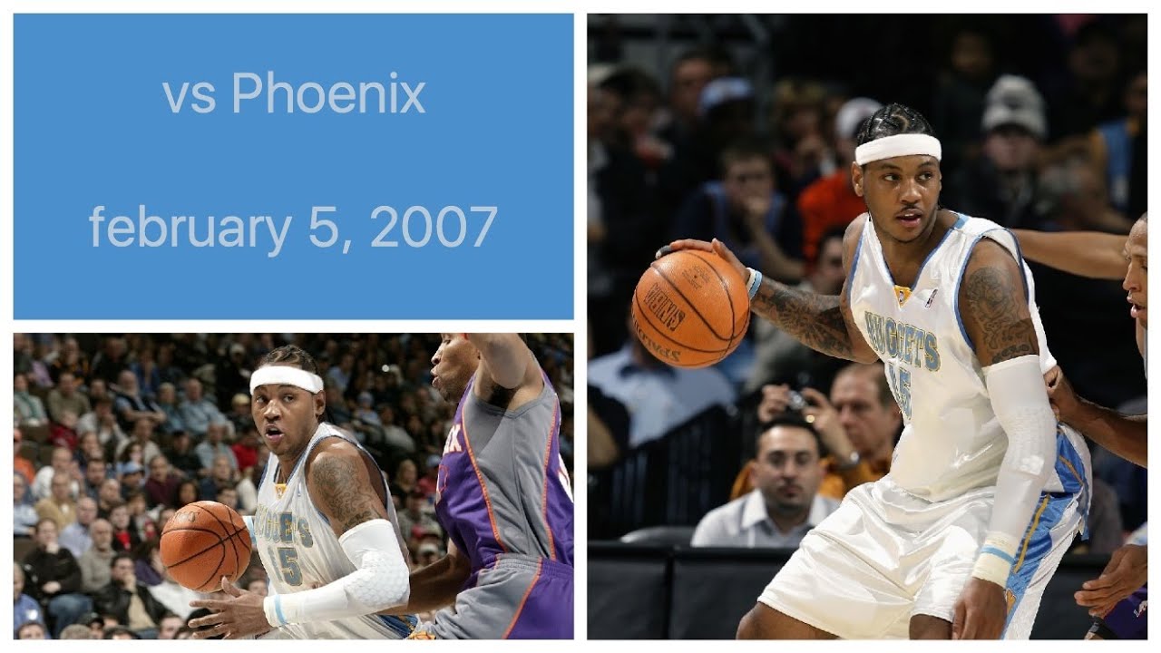 Carmelo Anthony 31 pts 