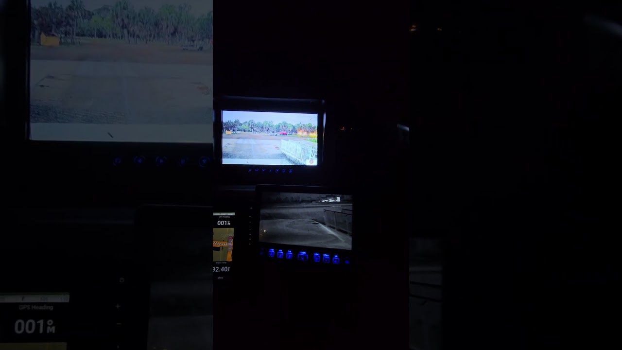 Full color night vision camera and Thermal infrared camera side by side from BoatEye360.