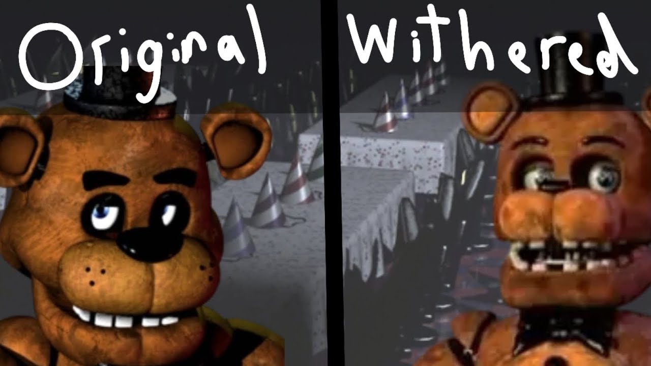 Original Freddy VS Withered Freddy (Friday Night Funkin) VS Freddy 