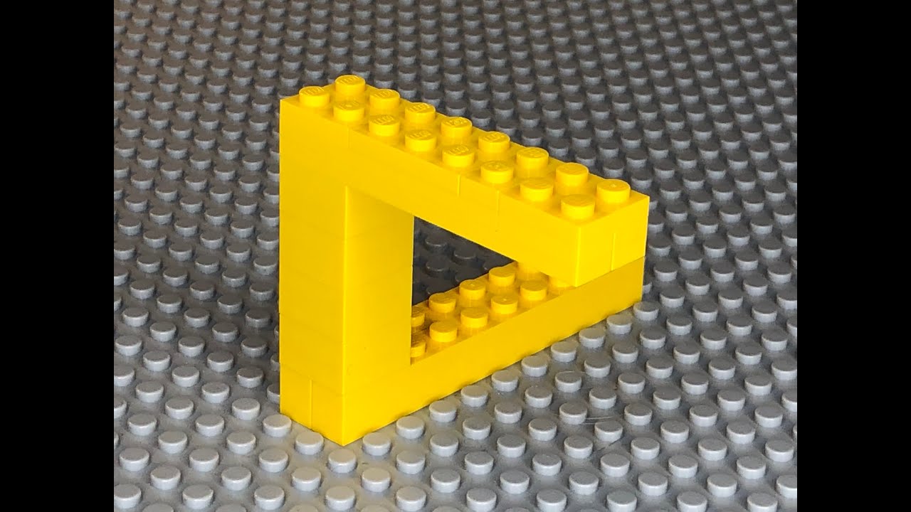 How To Build The Impossible (Penrose) Triangle Out Of LEGO