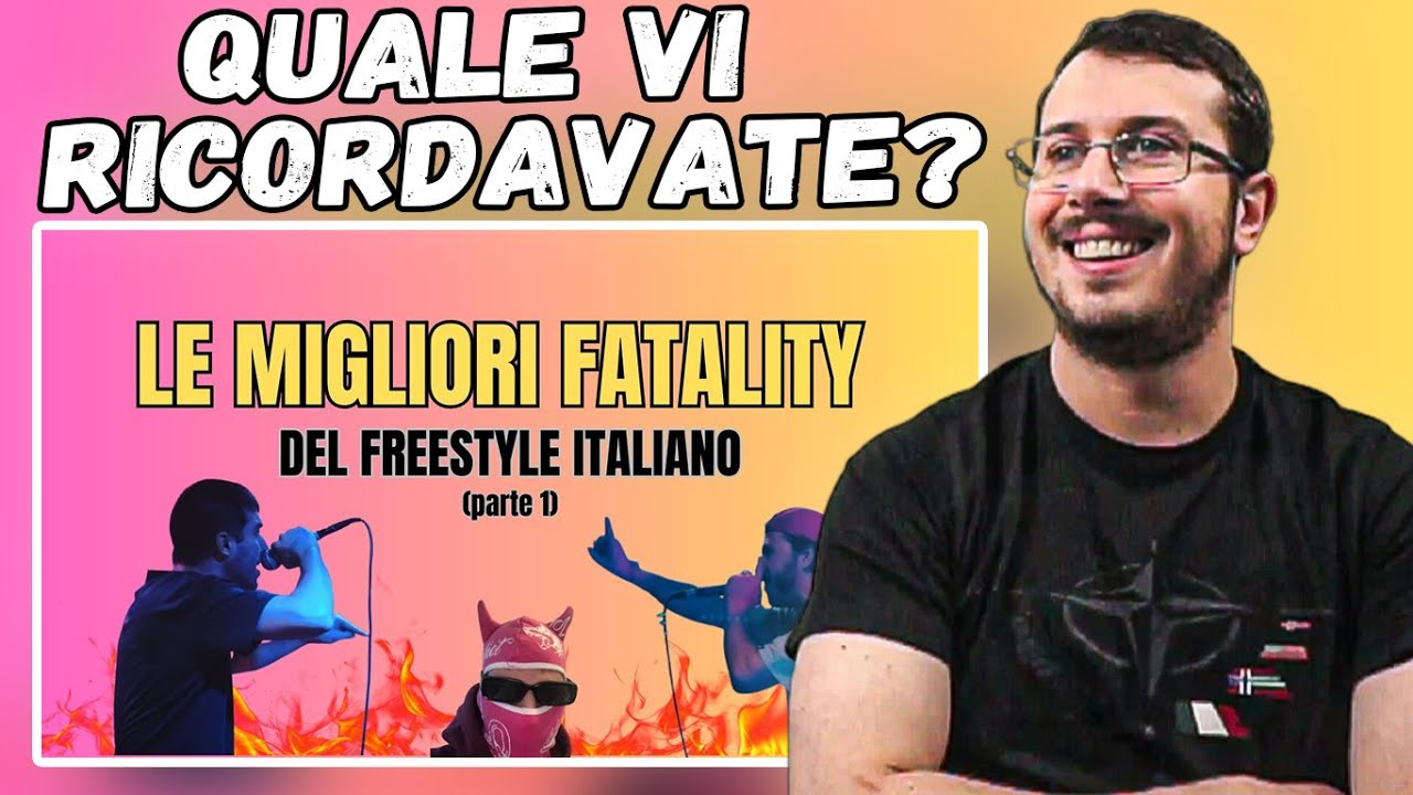Reaction a Le Migliori FATALITY del Freestyle Italiano (PARTE 1)