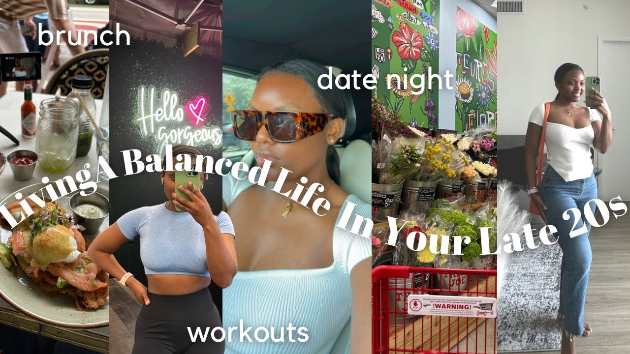 Living Life in Your Late 20s| date night, solo brunch date, gym, meal preps, & healthy girl era?