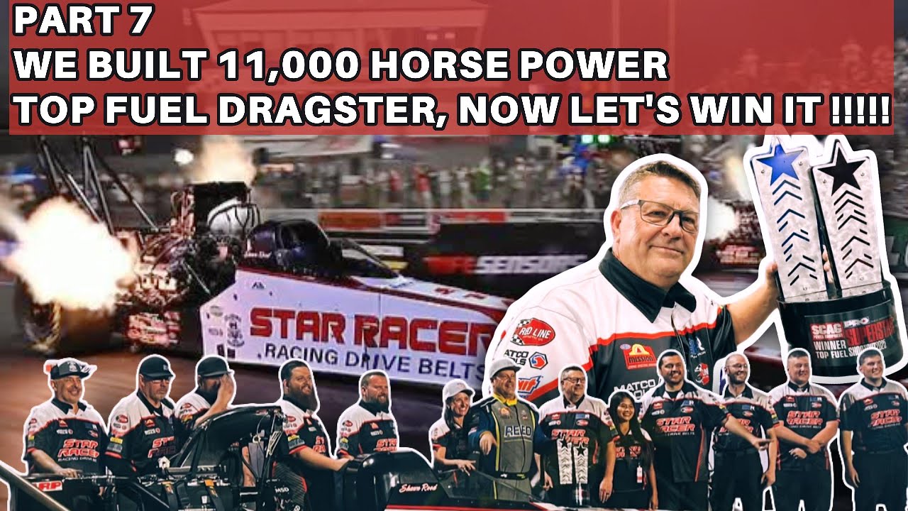 FIRST RACE WITH THE NEW BUILD! 11,000 HP TOP FUEL DRAGSTER!