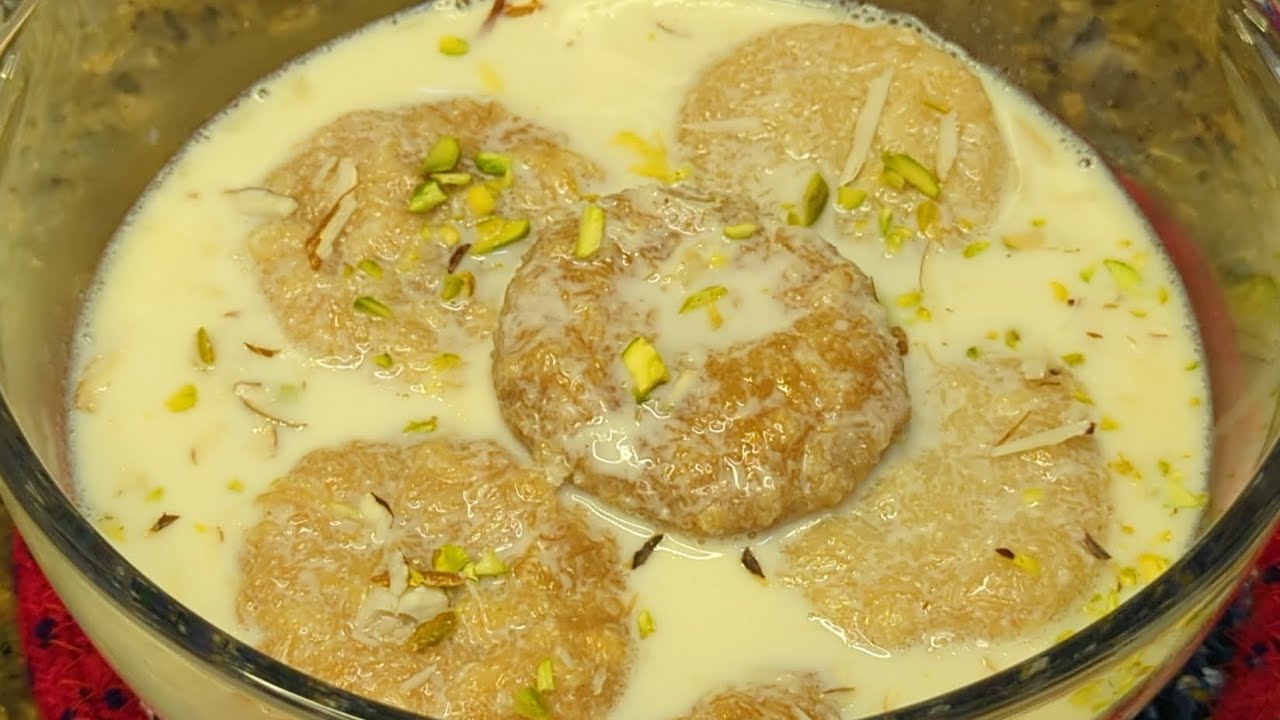 ঈদ স্পেশাল 😯দুধে ভেজানো সেমাই পিঠা 🤤🤤🥰