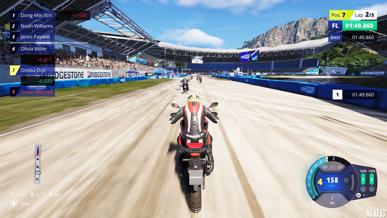 RIDE 6 - Blue Wave Enduro (Long Course) - Gameplay (PS5 UHD) [4K60FPS]