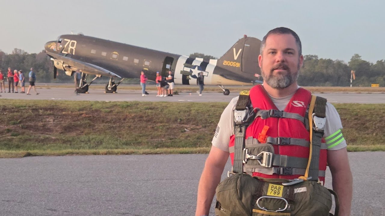 Veterans Day Water Jump Lake Eustis Florida 2025