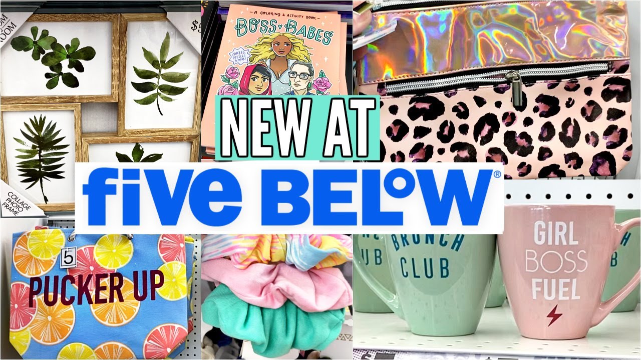 FIVE BELOW SHOPPING 2020 // SHOP WITH ME // DECOR, SPRING FASHION, MAKEUP
