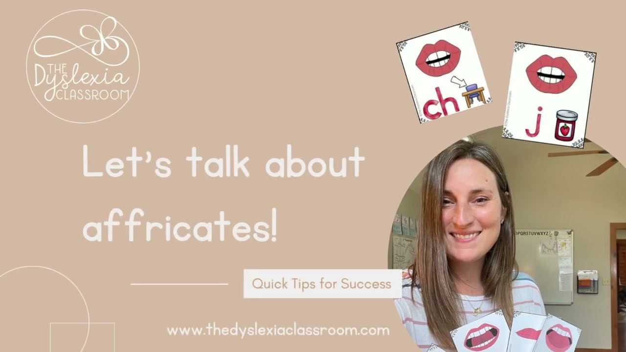 Let's talk about affricates!