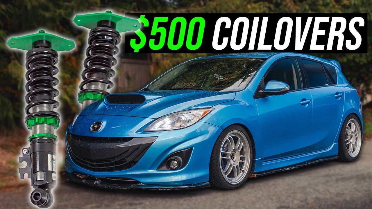 Тестирование подвески Coilover за 500 долларов от первого лица на моей MazdaSpeed ​​3
