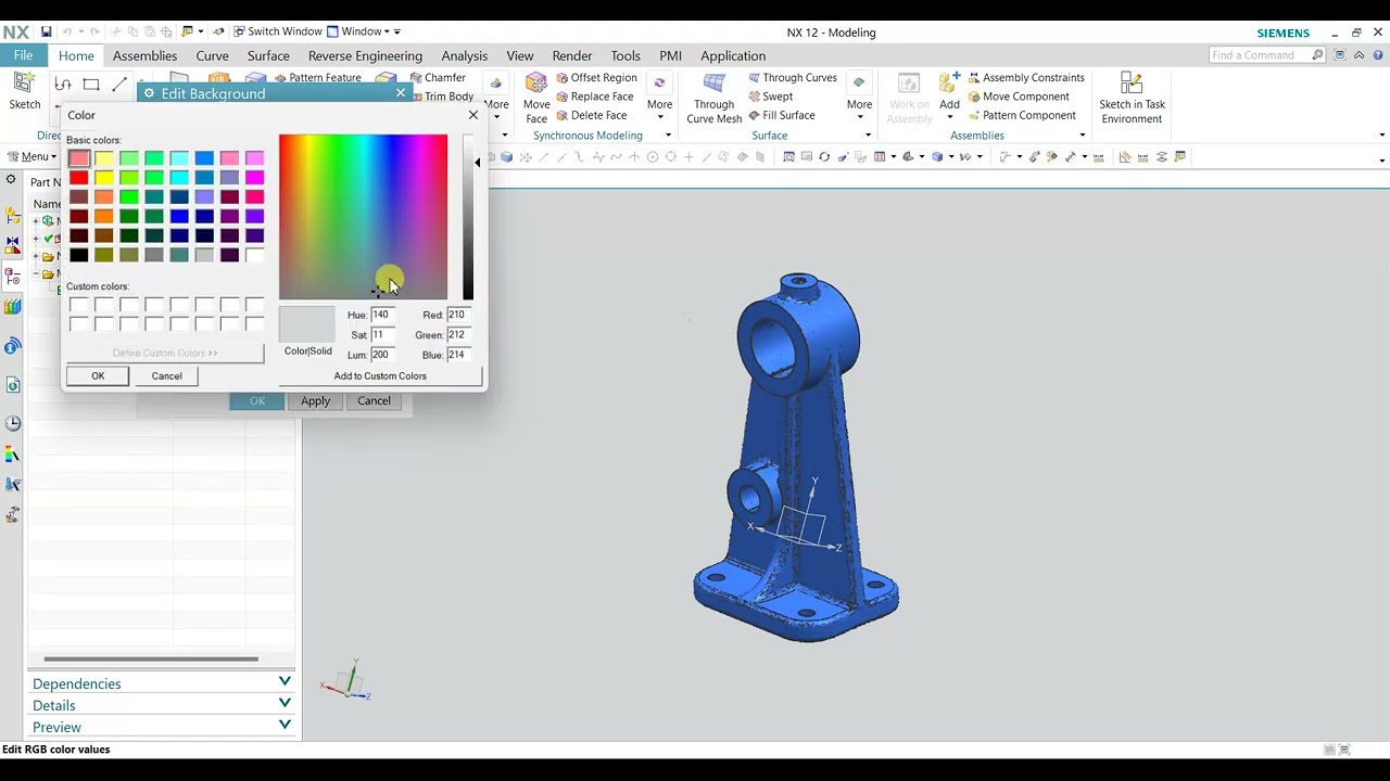 Reverse Engineering #nx12  #Demo Video 1