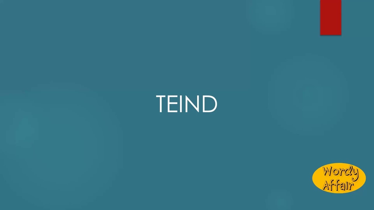 Teind Meaning