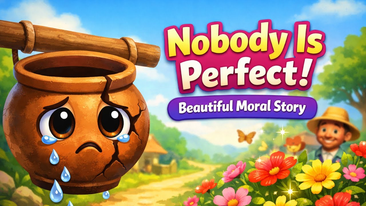 The Cracked Pot Story | Nobody Is Perfect Inspirational Story for Kids