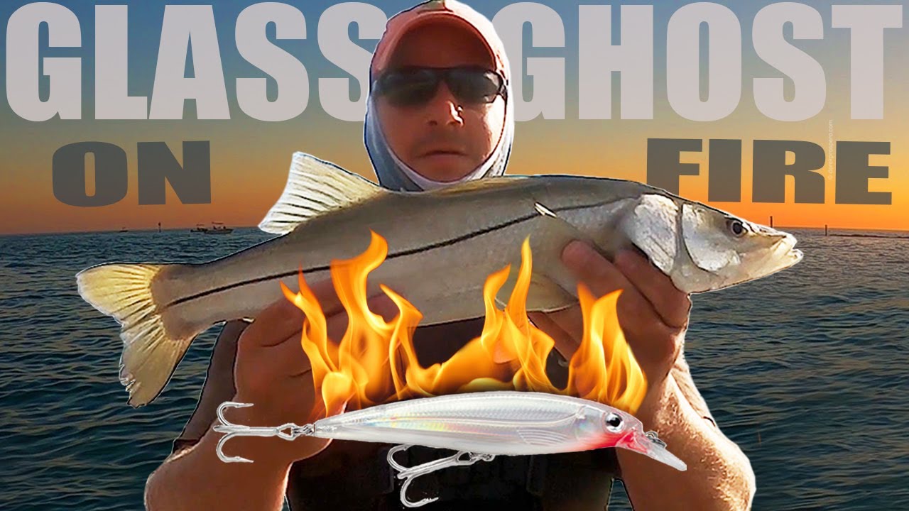 Snook Fishing Naples Beach with Rapala X-Rap Glass Ghost