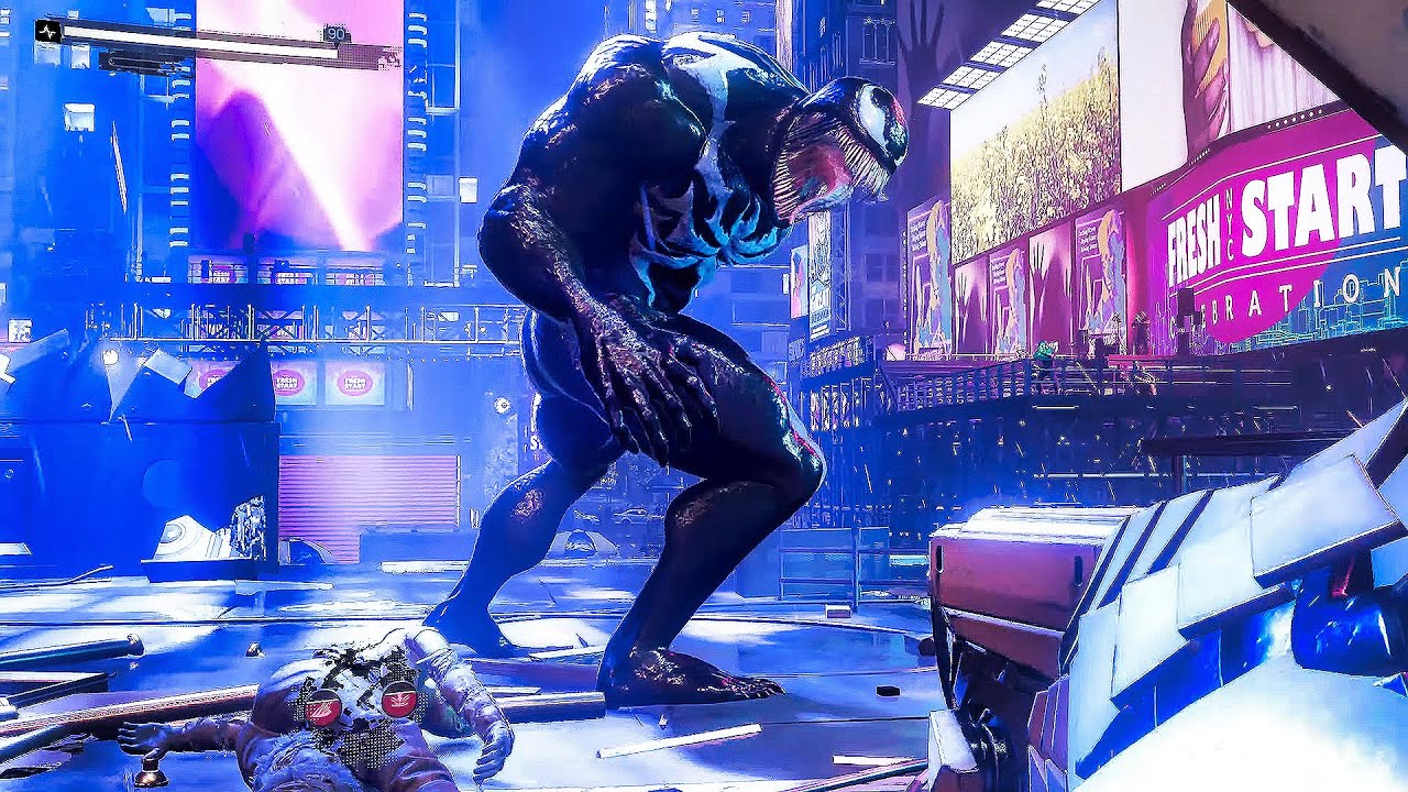 SPIDER-MAN 2 Venom Gameplay (4K 60FPS)