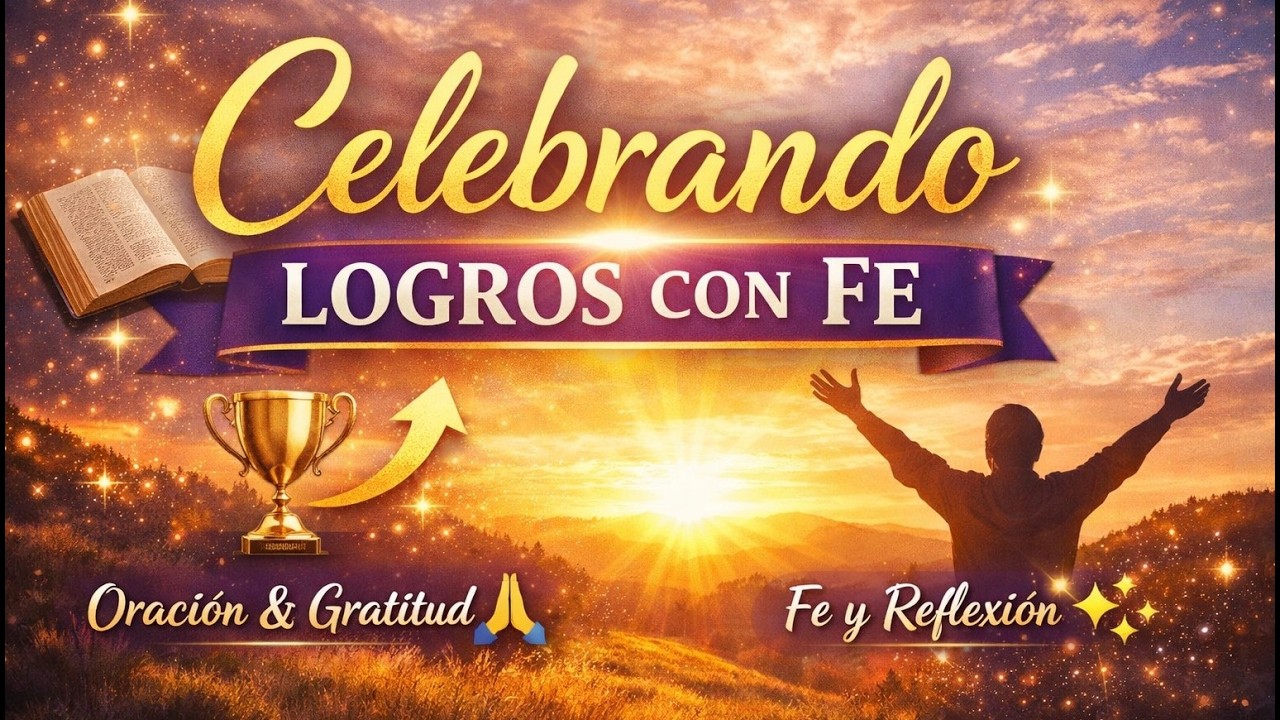 ✨ Celebrando Logros con Fe | Oraciones de Gratitud y Crecimiento