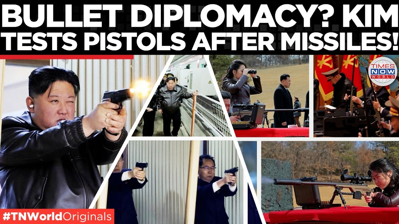 PYONGYANG PISTOLS: Kim Jong Un And Daughter Test Fire Pistols After Testing Cruise Missiles