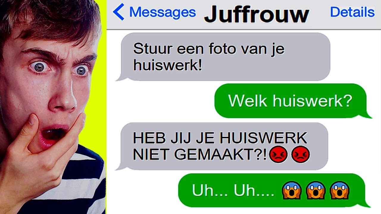 20 Smsjes Tussen Juf en Leerlingen📚😂