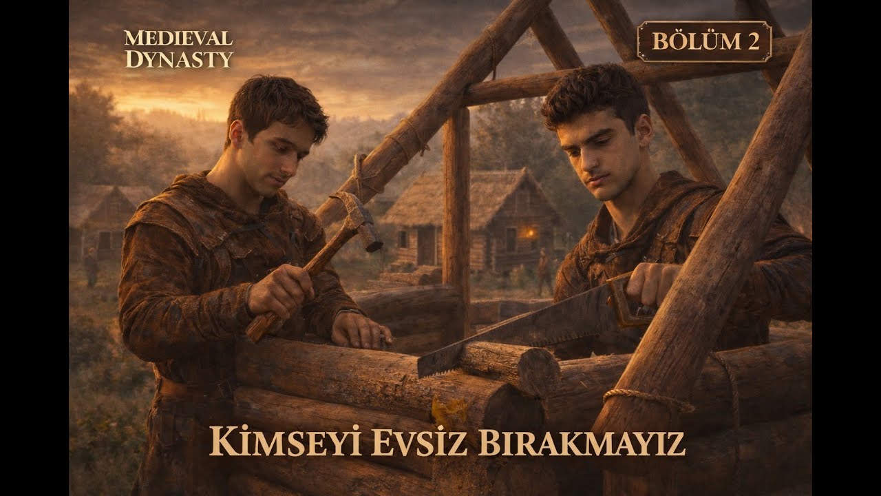 Medieval Dynasty | Köy Genişliyor, Yeni Evler Yapıyoruz! (Bölüm 2)