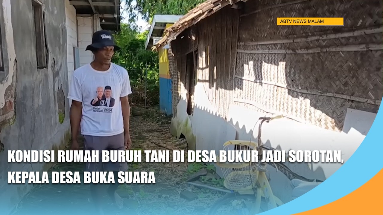 NGANJUK | Rumah Buruh Tani di Nganjuk Jadi Sorotan, Kades Bukur Buka Suara