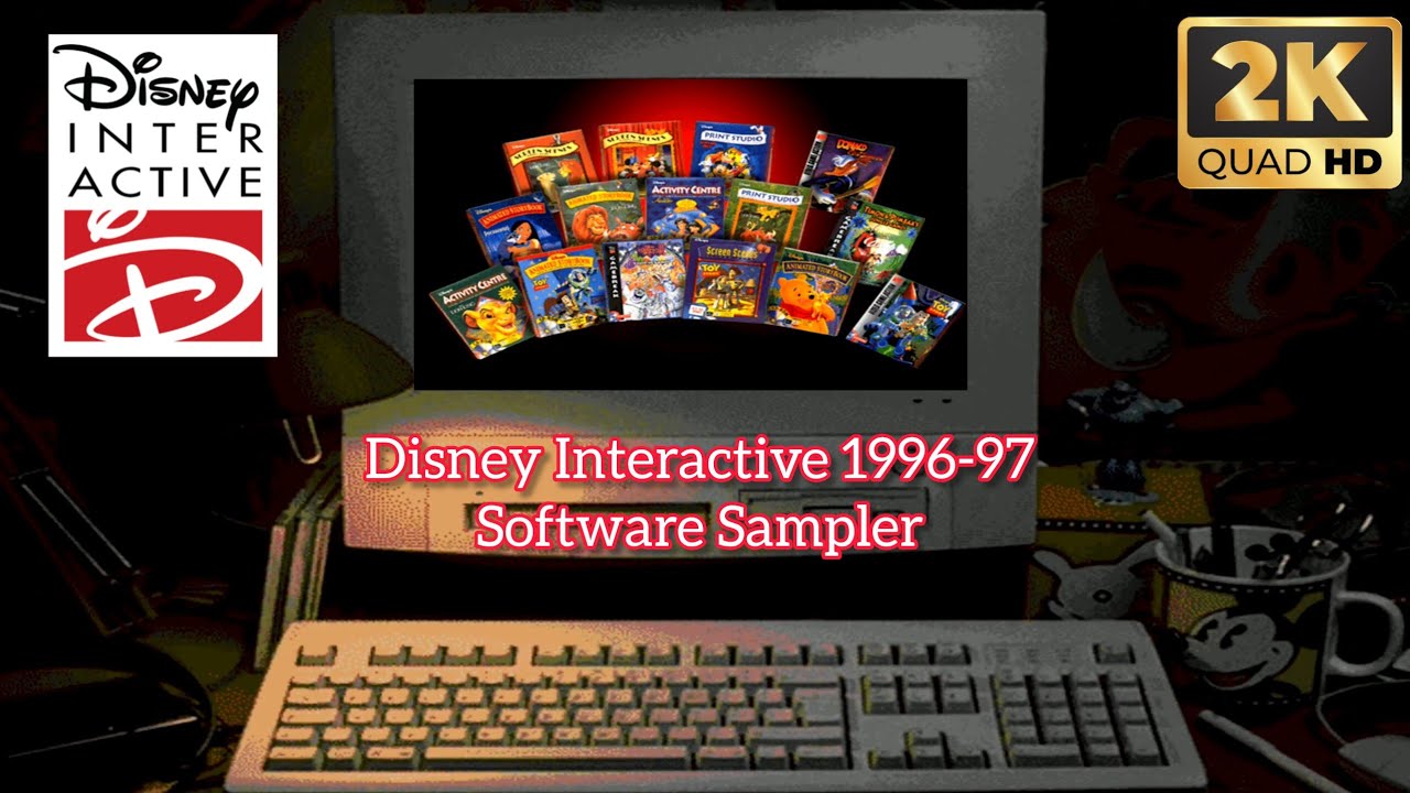 Disney Interactive 1996-97 Software Sampler/Demo [PC Windows/Macintosh] - 2K60fps