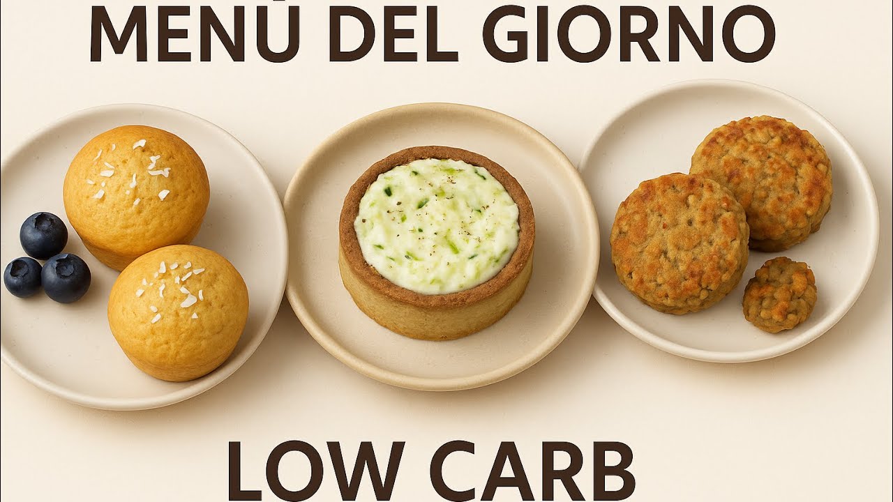 3 PASTI LOW CARB per Dimagrire con Gusto! Menù Completo Giornaliero da Rifare SUBITO