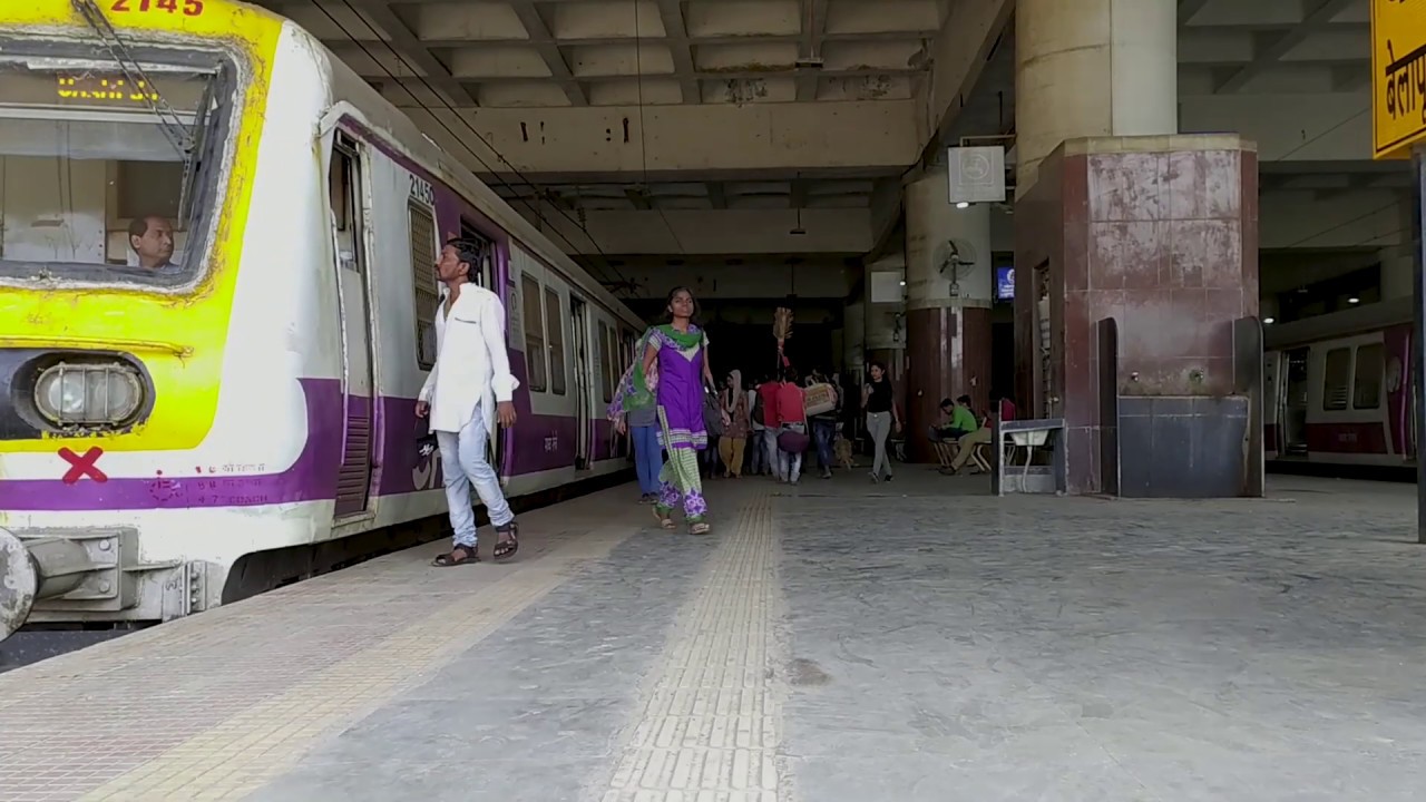 Mumbai Local Train Belapur CBD Station Cinematic Videos Mumbai Max.