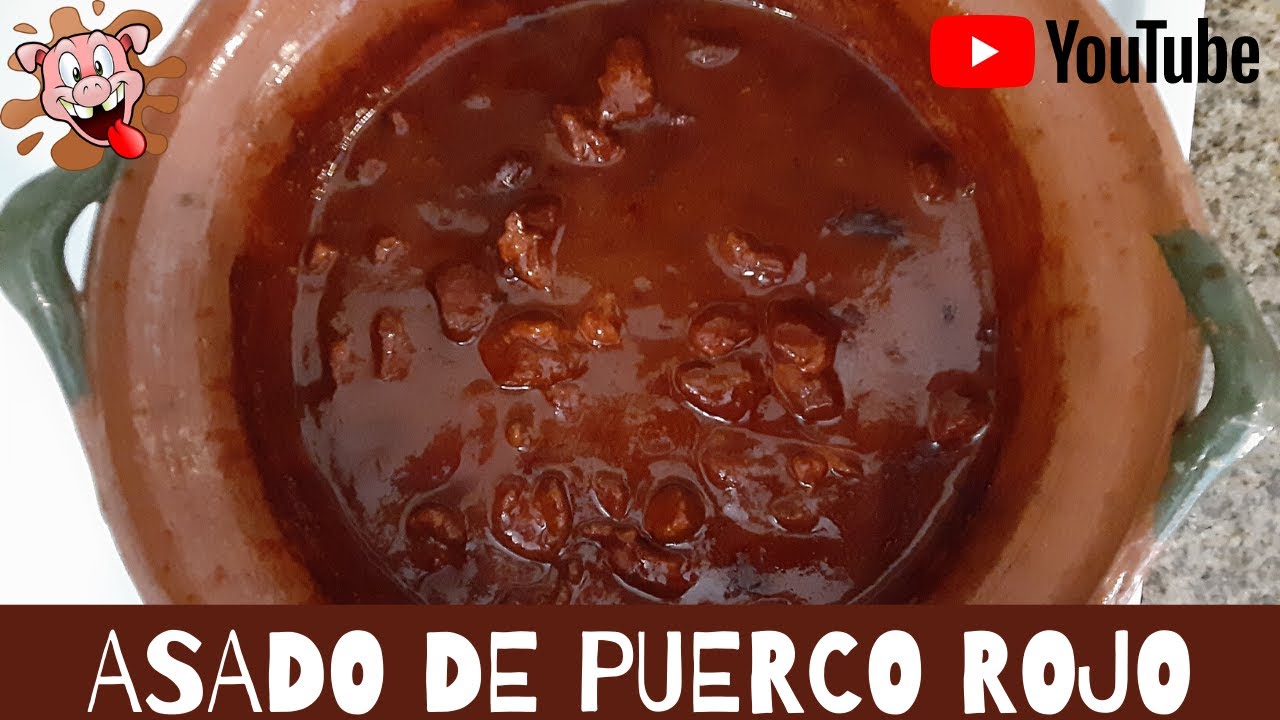 ASADO DE PUERCO ROJO ESTILO DURANGO