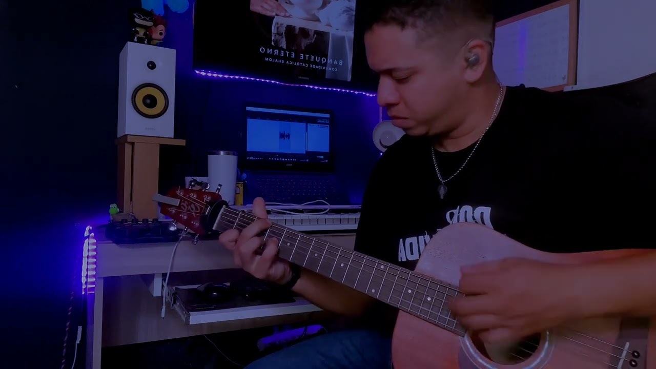 Hosana nas alturas | Banquete Eterno [ Cover violão ] - Shalom 40 anos